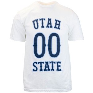 Utah State Throwback Unisex Jersey T-Shirt